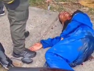 Two thieves one arrested snd the other shoot by police 