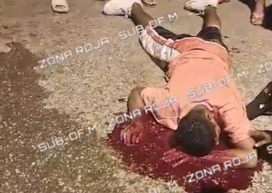 YOUNG MAN was SHOT WHILE LEAVING HIS MOTHER'S HOUSE.