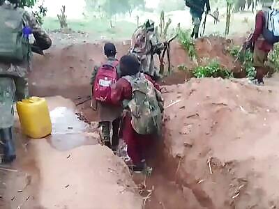 Islamic State fighters attack a Mozambican