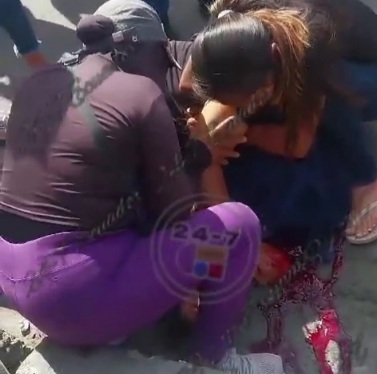 Woman cry her dead husband killed by sicario 