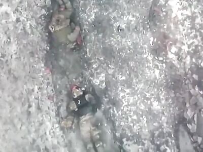 Dead Russians after a failed assault