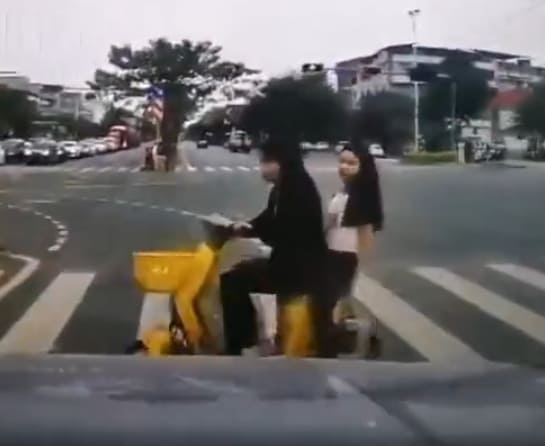 Two Girls, One Zebra Crossing