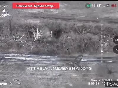 RU Mortar Crew Working On Ukrops. 