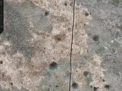 Grenades dropping on Russians