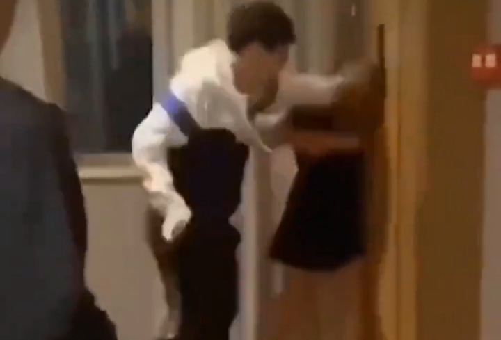 Female Employee Punished by Boss for Stealing Food