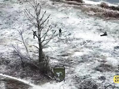 FPV drone tears off a Russian's legs