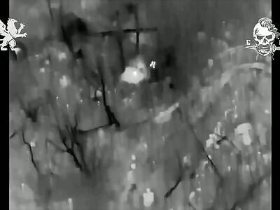 Ukrainian 120-mm mortar is working 