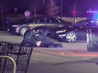 An Ohio man accused of stealing Pokemon cards was beaten by an officer