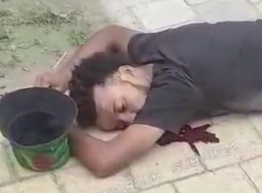 [FINAL REFLEXIVE GASPS]SHOTS ENDED THE LIFE OF GANG MEMBER 