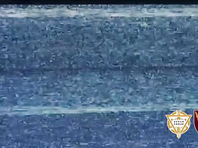 FPV drones attacking Russian positions