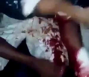 Group of Haitian civilians victims of gang attack 