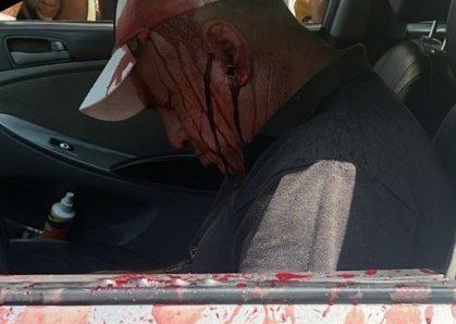 Old man driving his car executed by sicario 