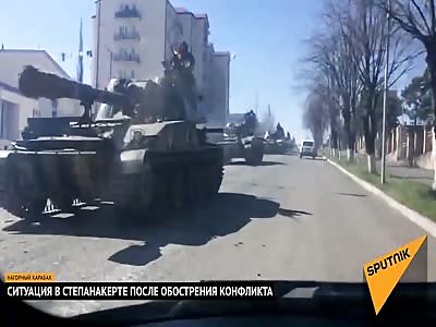 New War Scenes Between Armenia and Azerbaijan