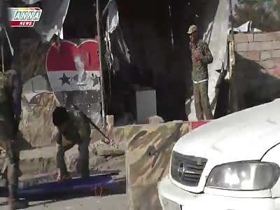 Vodka TV Crew Caught In Artillery Fire