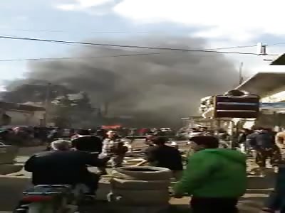 Explosion Kills and Injures Over 100 in Turkish-Syrian Border Town Azaz