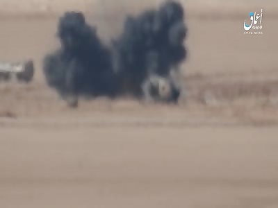 Running Syrian Regime Fighters