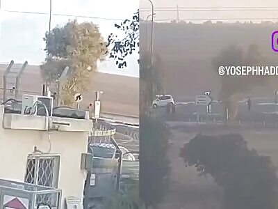 Woman kidnapped by Hamas Tries to escape and got shot in the back