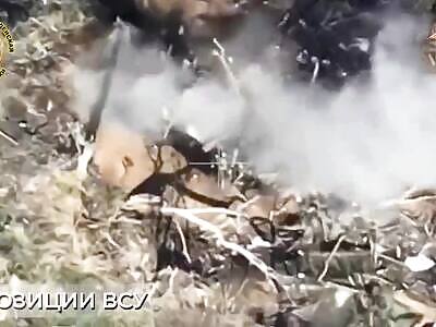 RU FPV Operators Skillfully Dismantle Ukrop Postions 