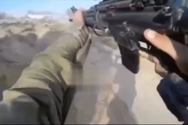 Rescue Teams trying Rescue Wounded Israelis Soldiers in the Gaza