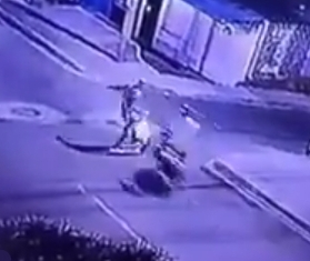 grandfather and grandson are run over