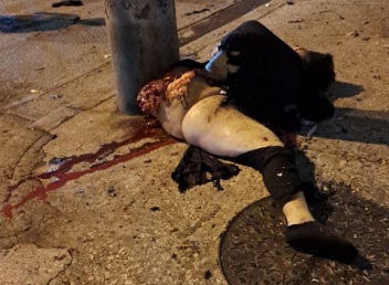 [ ACTION AND AFTERMATH] Man Blow Up Business but Blows Himself Up Instead...Split Him in Half