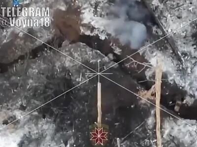 Close contact combat in a trench