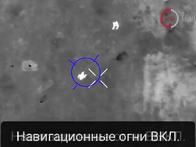 Russian drone accurate hits 