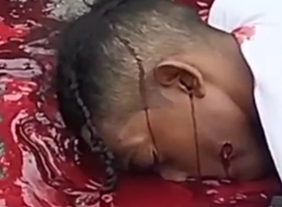 Young man executed by headshot from sicario 