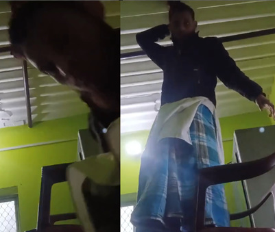 Depressed Dude Hangs Himself On Camera.