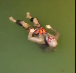 So much for the parachute...