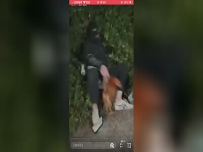 Two thieves were punished by famers