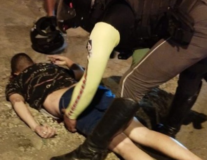 Drunk Motorcyclist crashed dead 