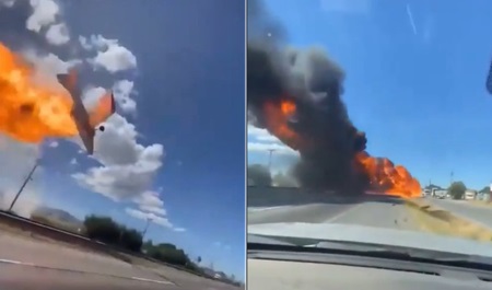 DAMN: Plane Crashes Onto Highway!