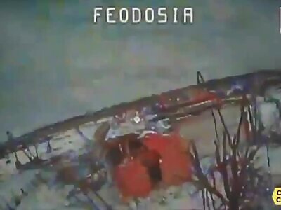 Ukraine FPV Kamikaze Drone Of 80th Brig. Destroys Russians in Building