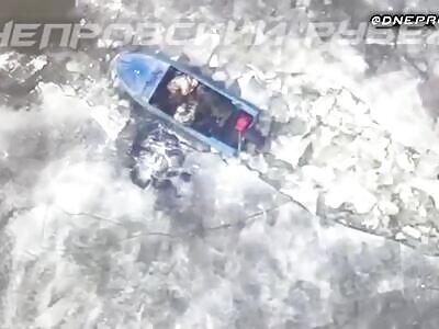 Ukrainians still die trying to cross the river 