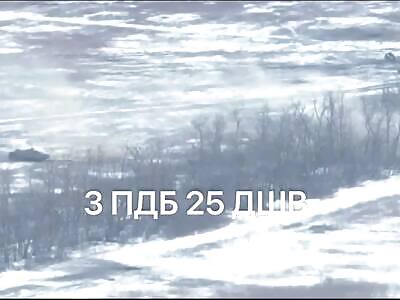 Ukraine: Russian BMP-3 attacks trenches. FPV Drone blows it up! 