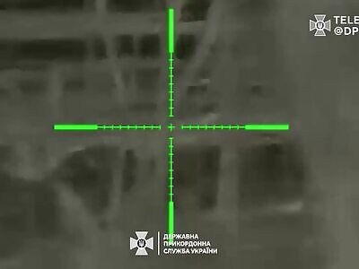 Ukrainian Sniper Kills 2 Russians Using Thermal Optics. 