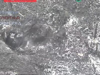 Ru Forces Taking Ukrop Postion