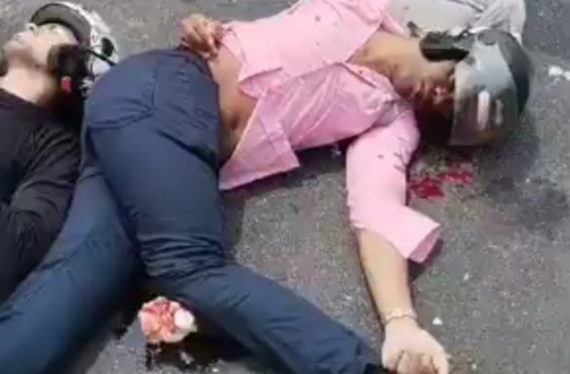 Horrific deadly motorcycle accident 