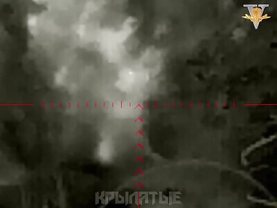 Russian sniper lands a hit 