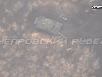 Lancet Takes Out Ukrop Tank 