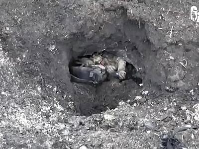 Ukrops Buried Alive By FPV 