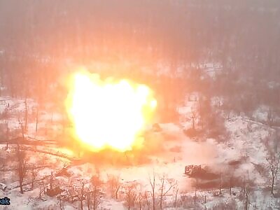 Beautiful destruction of a russian crappy tank