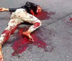 Moto taxi driver gets shoot by sicario in cartagena 