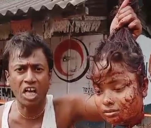 Lunatic Decapitates His Wife On Suspicion Of Infidelity 