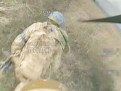 FPV Drone Obliterates Ukrop 