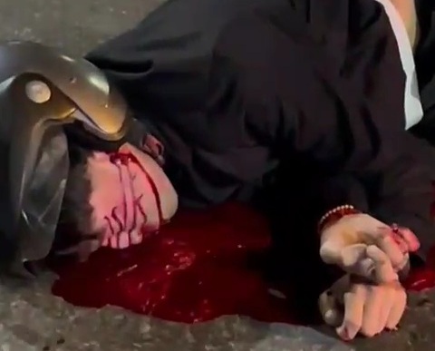 Motorcyclist fatally crashed by speeding car 