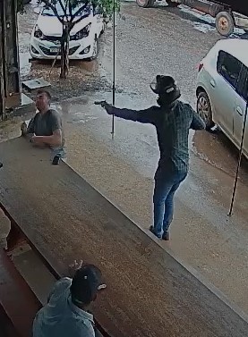 Ruthless Execution at the Bar In Jacundá Brazil