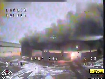 Russian material worth millions destroyed by few FPVs