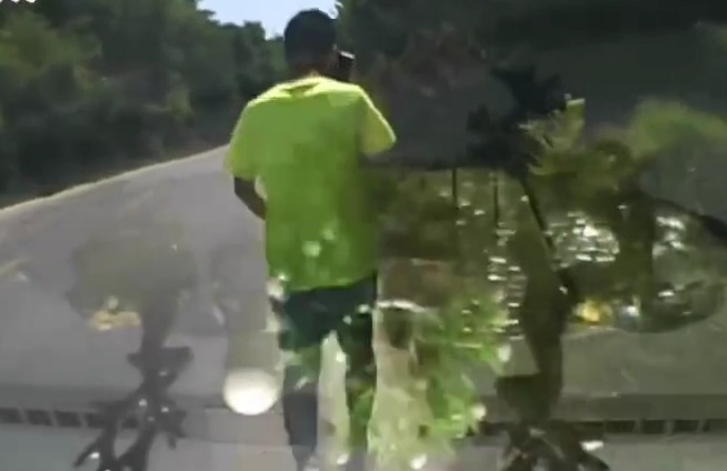 What Happen when Chinese Woman Drive and Text